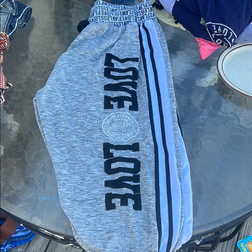 Love Gray Kids Jogger Pants